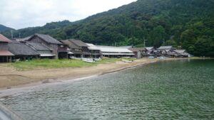 田井漁港（船小屋群）